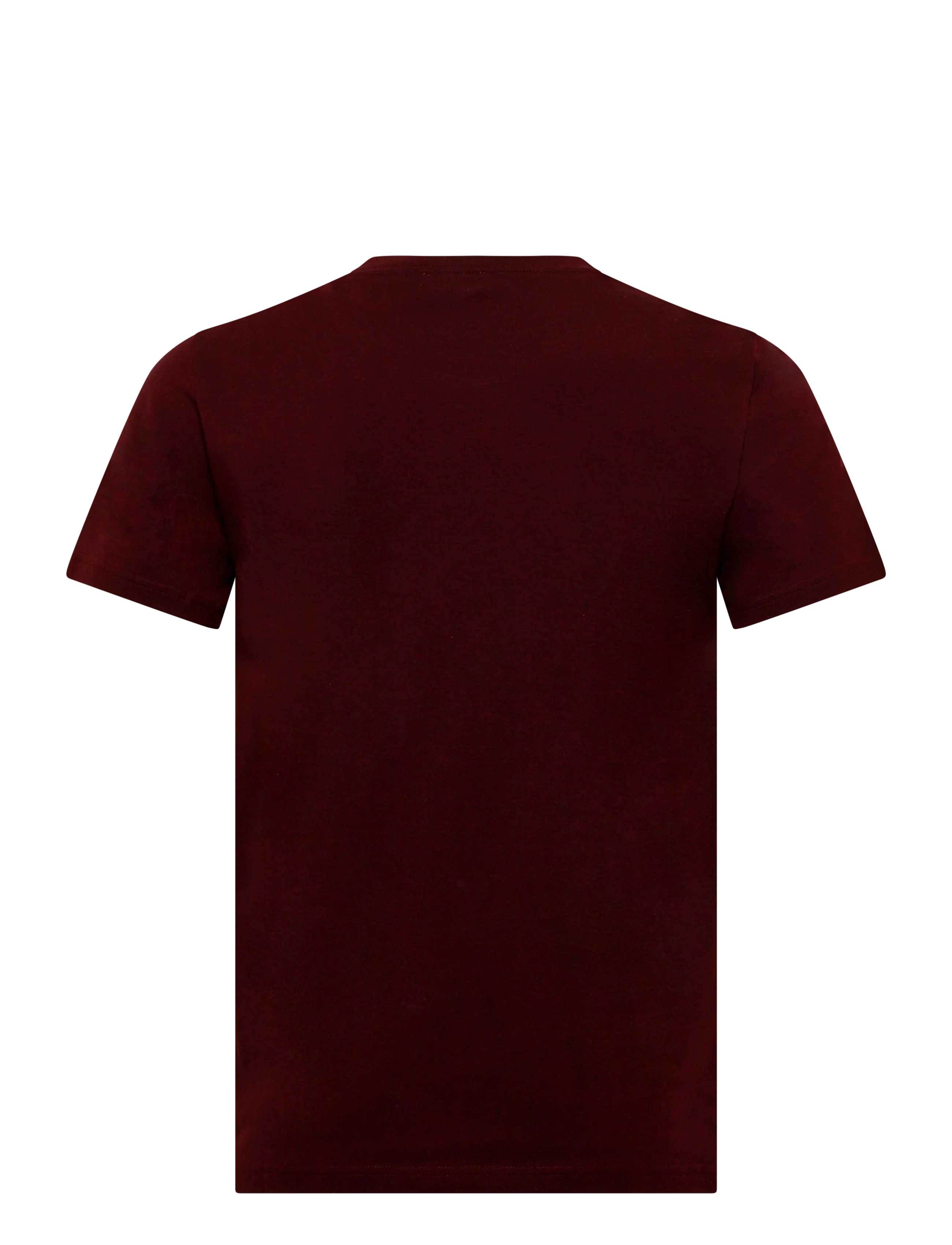 Filippa K - Stretch Cotton Tee - t-shirts - dark burgundy - 1