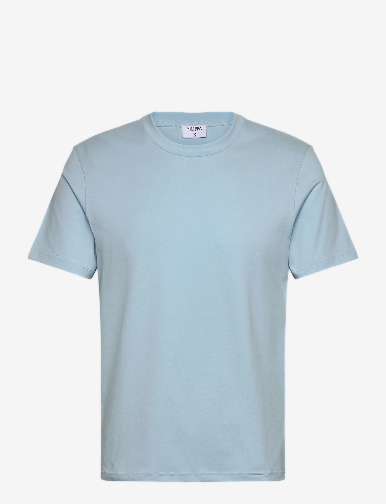 Filippa K - Stretch Cotton Tee - lühikeste varrukatega t-särgid - frost blue - 0