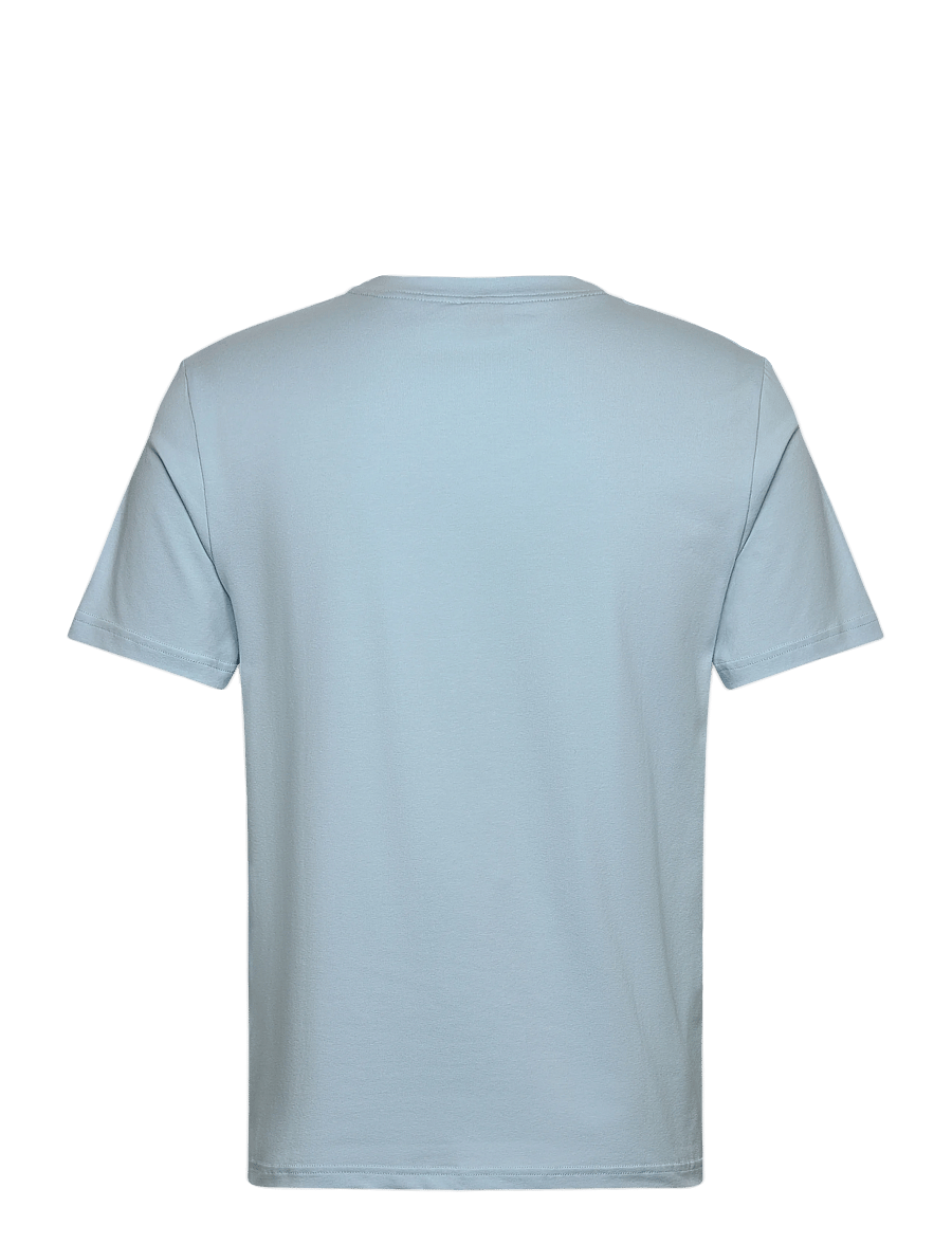 Filippa K - Stretch Cotton Tee - stutterma bolir - frost blue - 2