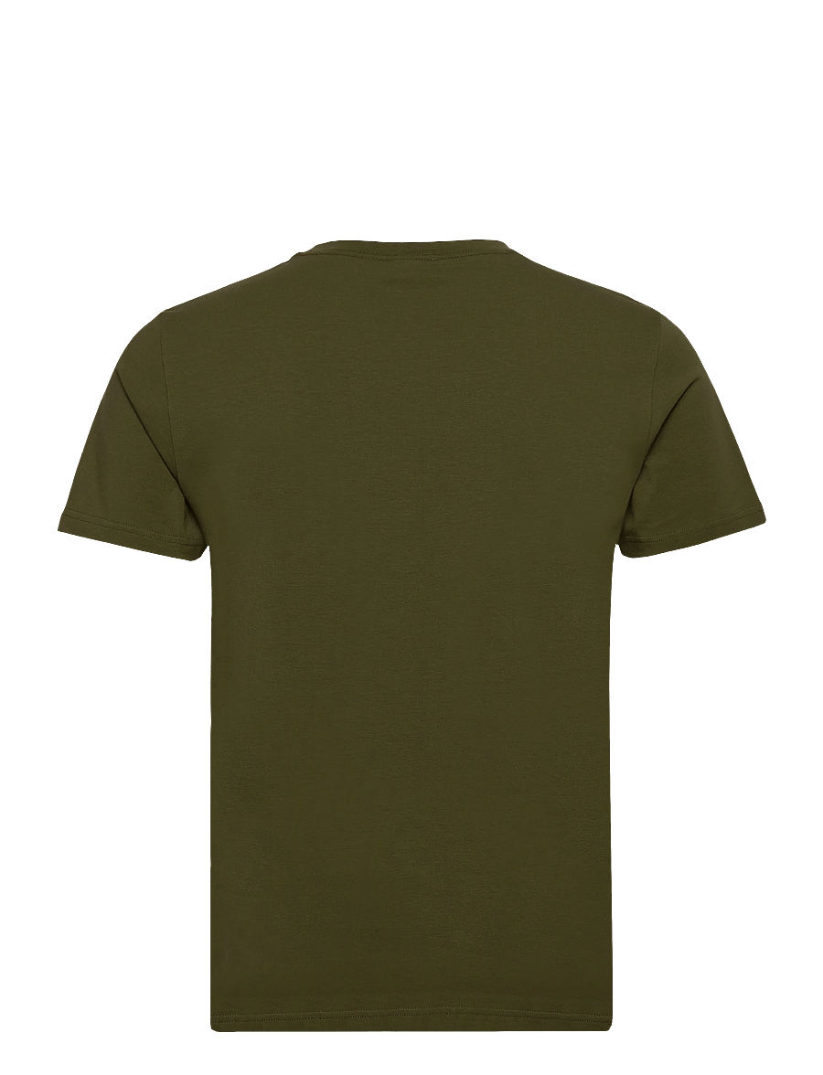 Filippa K - Stretch Cotton Tee - short-sleeved t-shirts - laurel green - 2