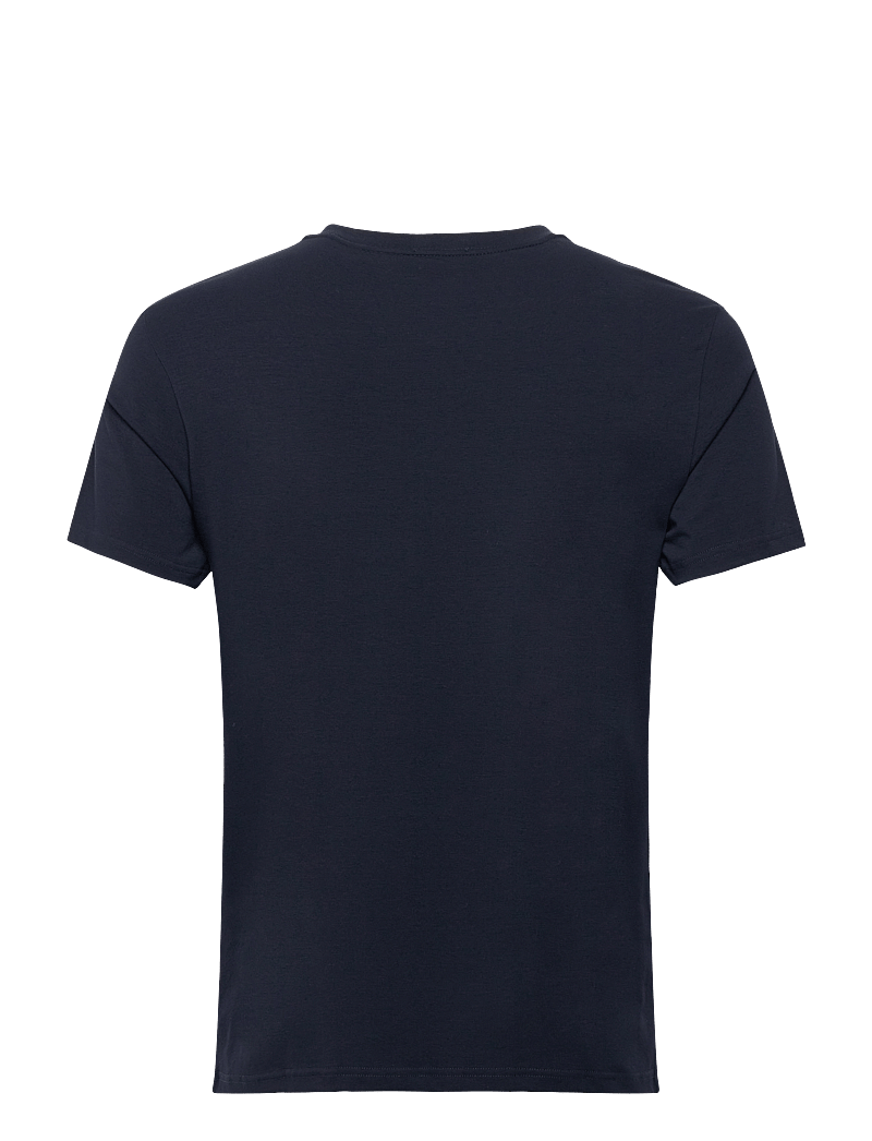 Filippa K - Stretch Cotton Tee - lyhythihaiset - navy - 1