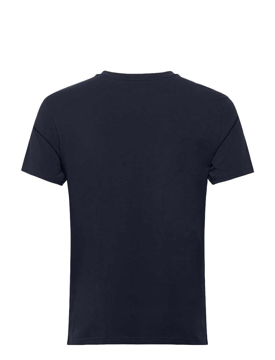 Filippa K - Stretch Cotton Tee - stutterma bolir - navy - 1