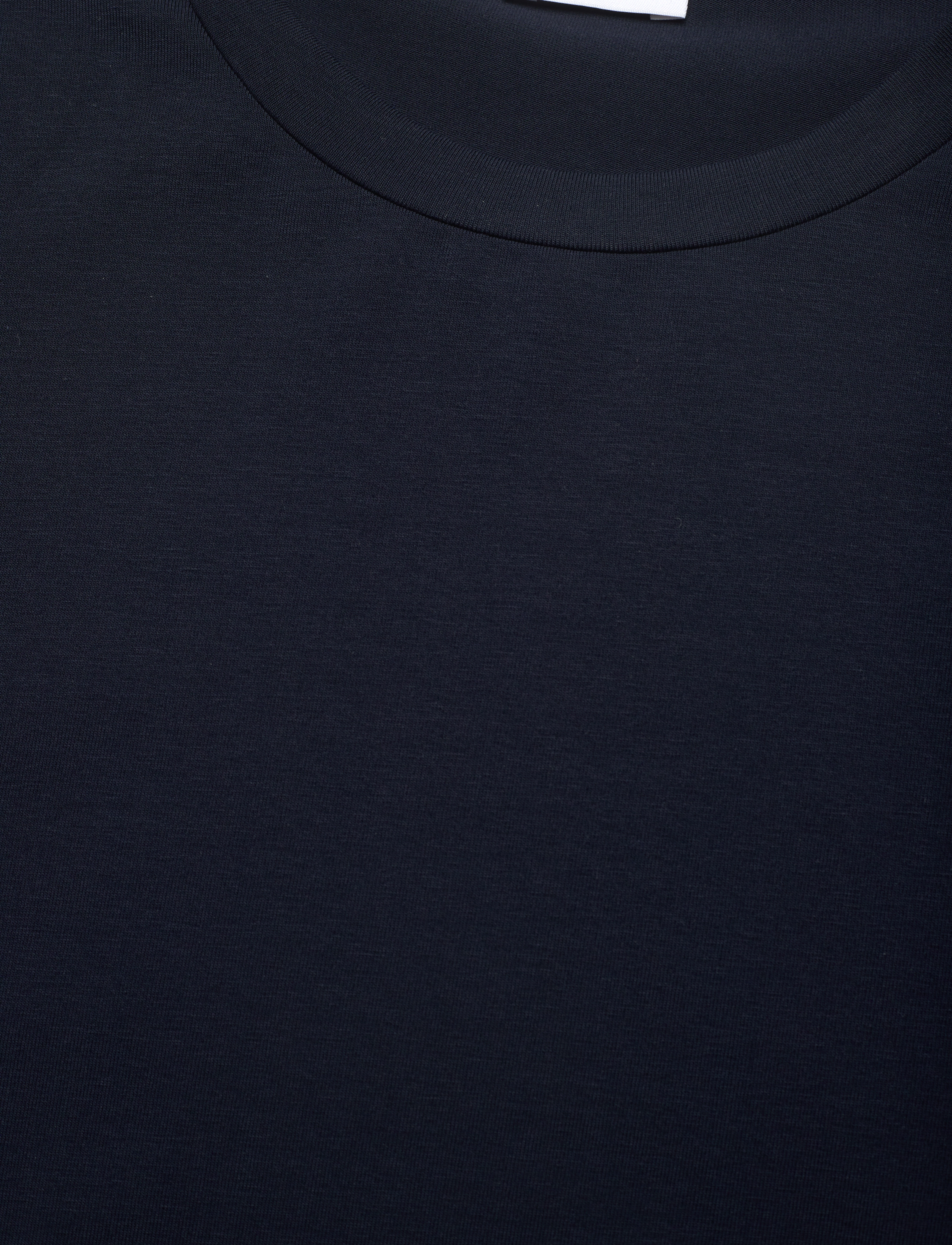 Filippa K - Stretch Cotton Tee - stutterma bolir - navy - 2