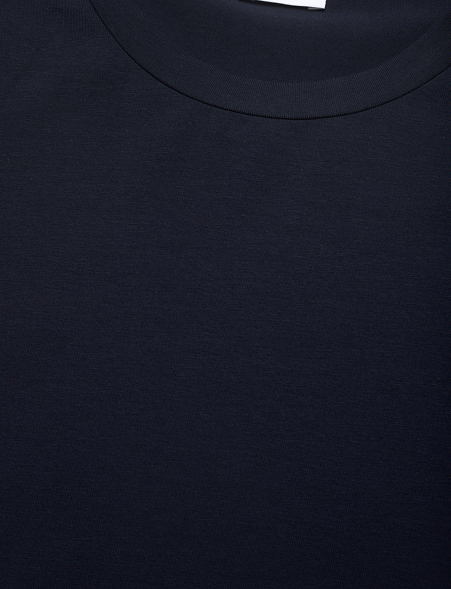 Filippa K - Stretch Cotton Tee - stutterma bolir - navy - 2