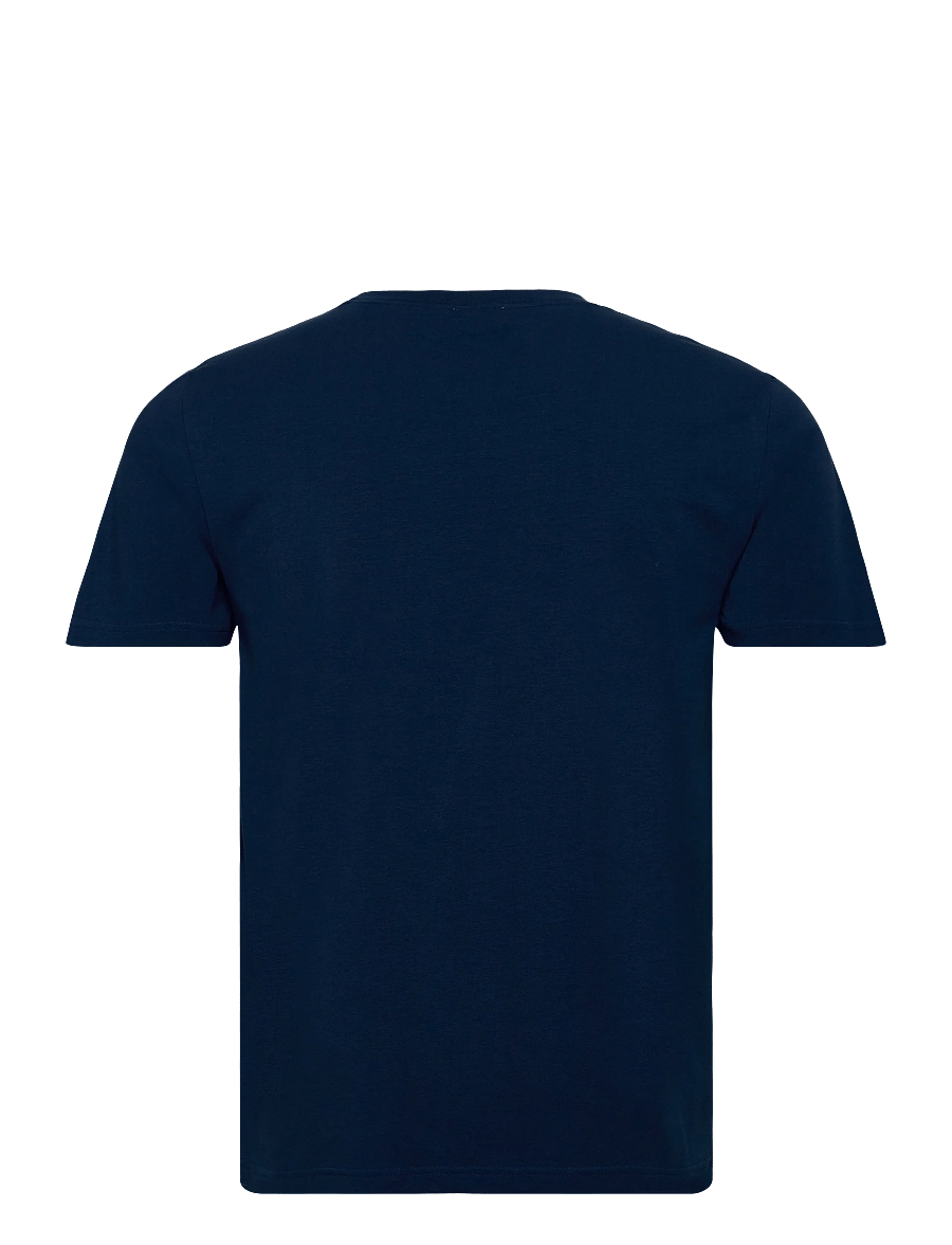 Filippa K - Stretch Cotton Tee - kortärmade t-shirts - night teal - 2