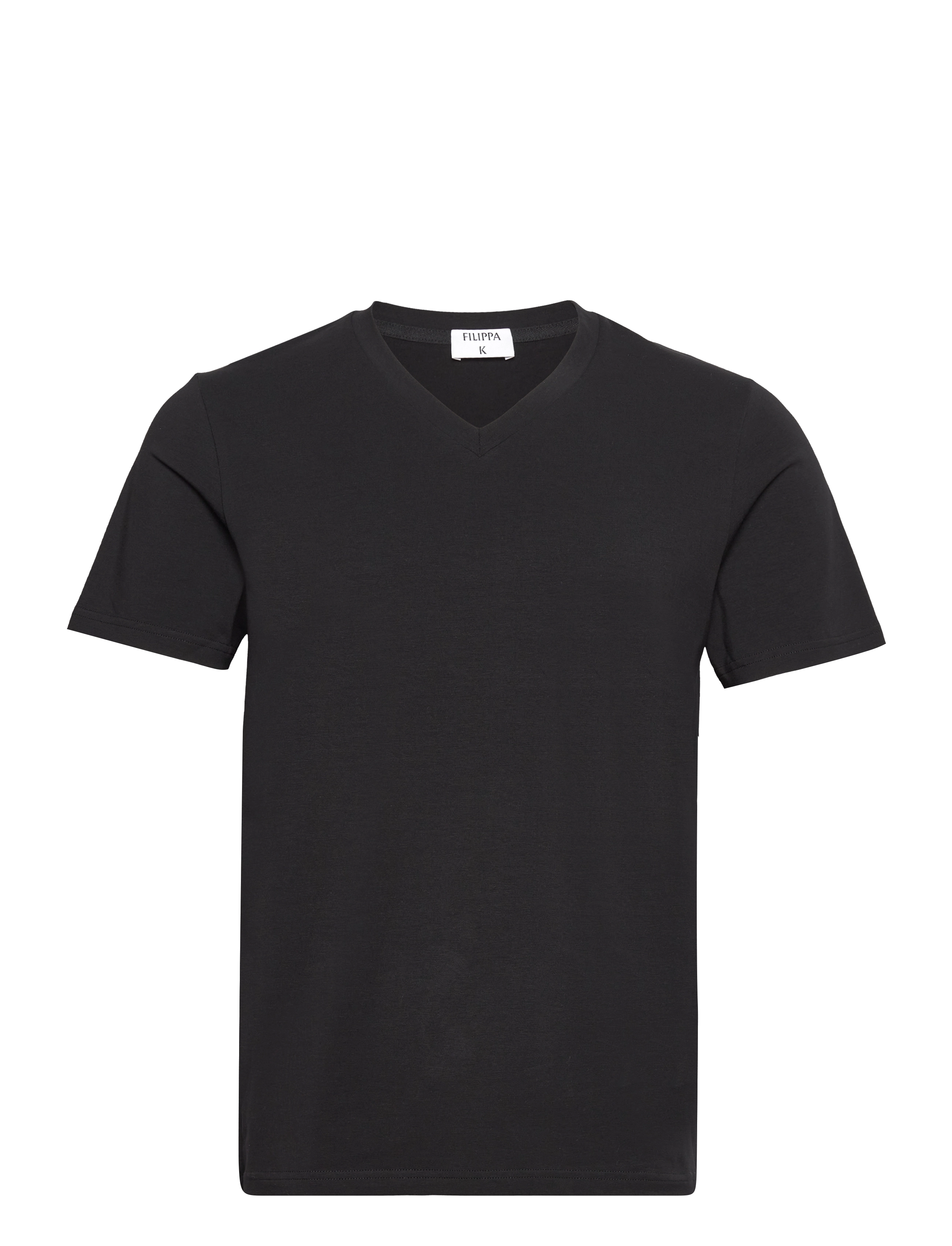Filippa K Stretch V-Neck Tee - Deals - BLACK / black