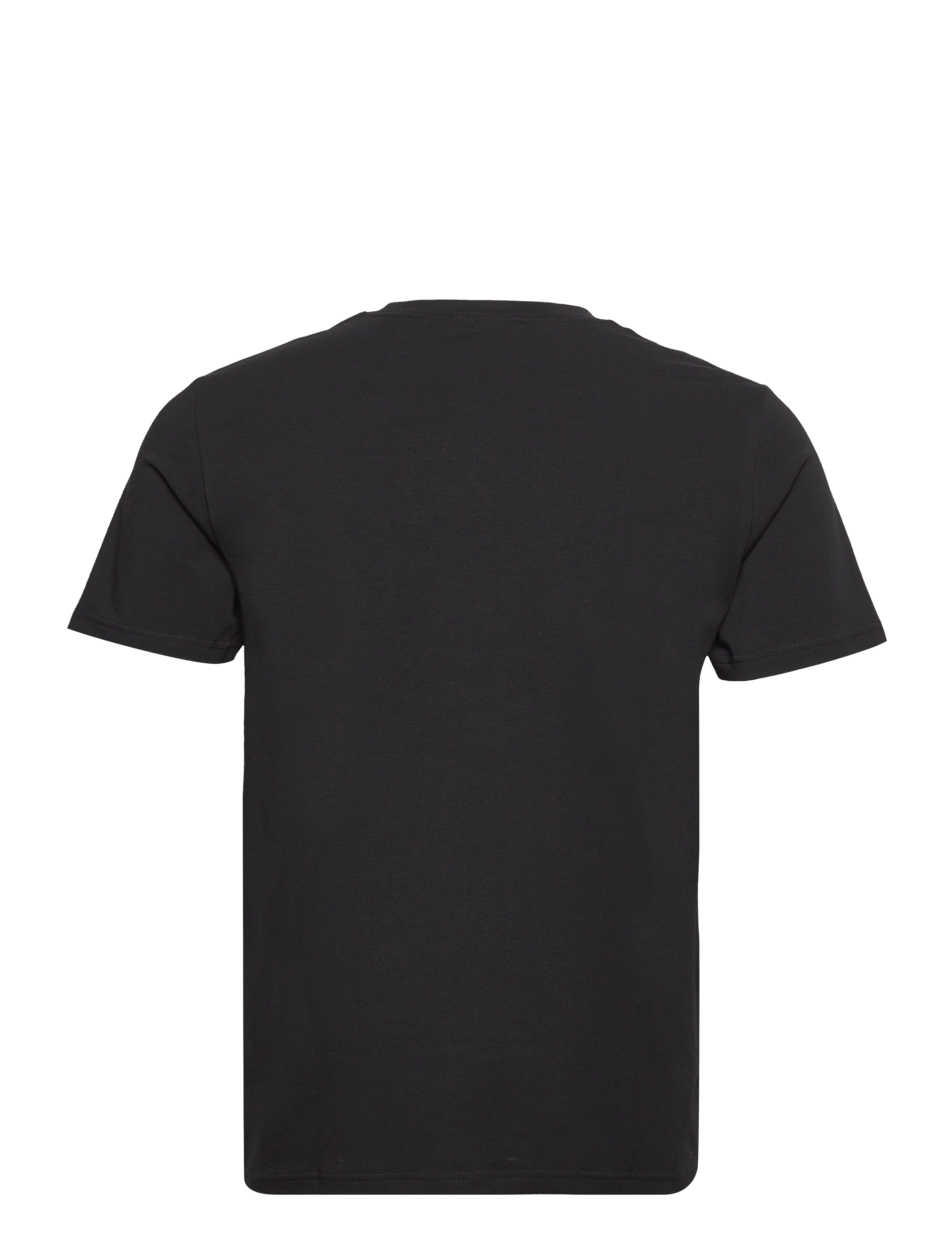Filippa K - Stretch V-Neck Tee - kortärmade t-shirts - black - 1