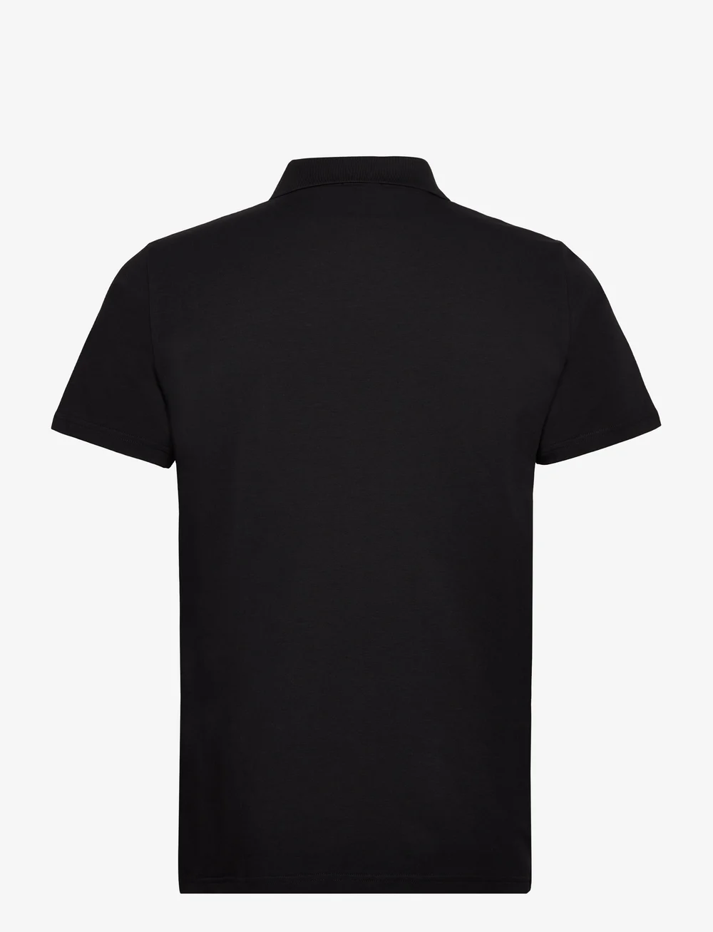 Filippa K - Stretch Cotton Polo T-Shirt - kortermede - black - 1