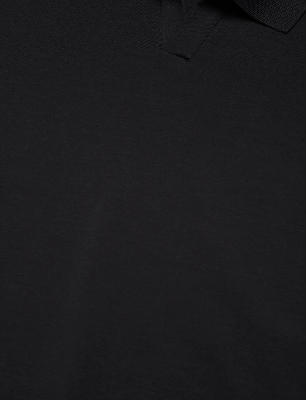 Filippa K - Stretch Cotton Polo T-Shirt - kortermede - black - 2