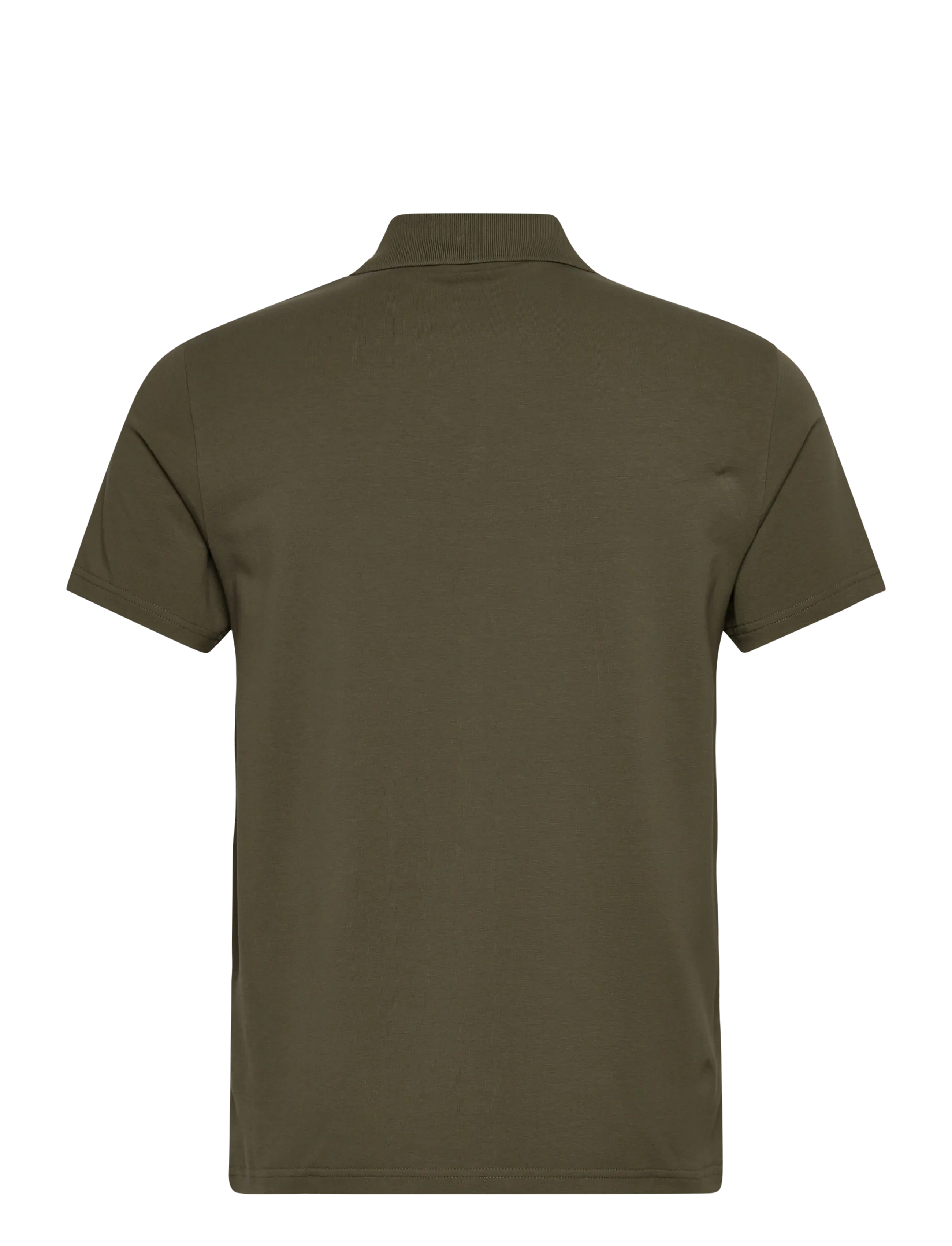 Filippa K - Stretch Cotton Polo T-Shirt - polo marškinėliai trumpomis rankovėmis - dark olive green - 1