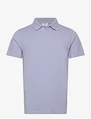 Filippa K - Stretch Cotton Polo T-Shirt - basic skjortor - faded blue - 0
