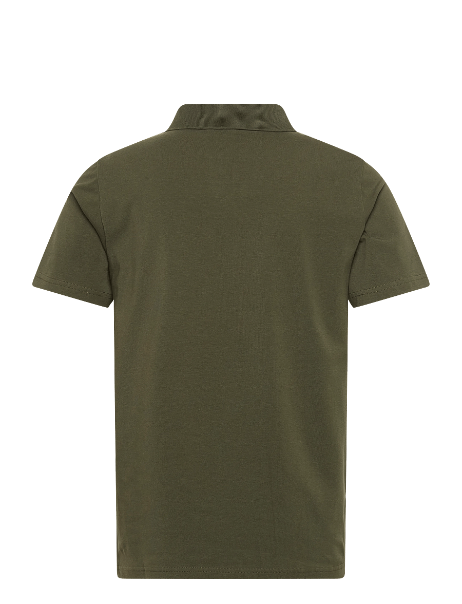 Filippa K - Stretch Cotton Polo T-Shirt - kortærmede poloer - midnight olive - 2
