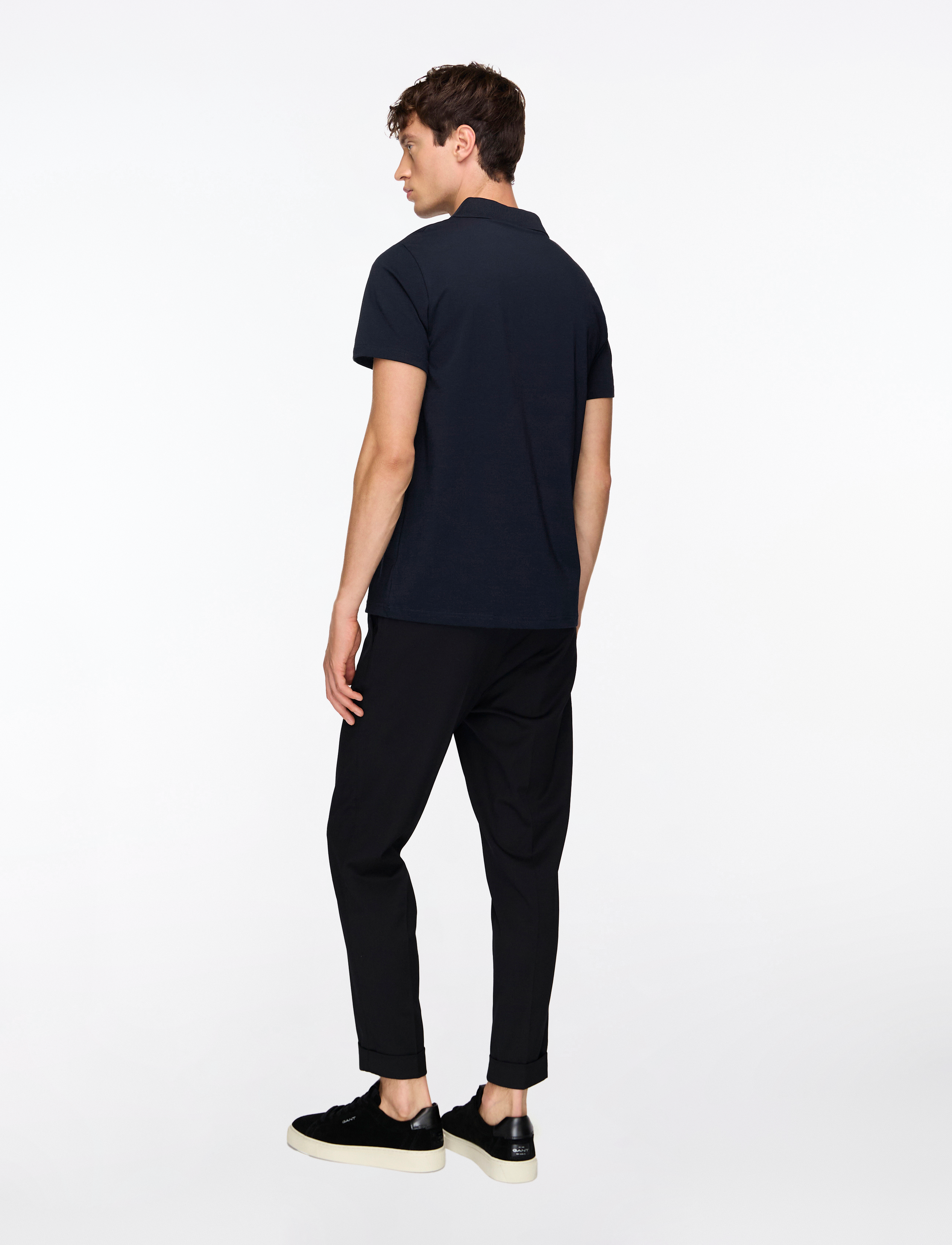 Stretch Cotton Polo T-Shirt 4