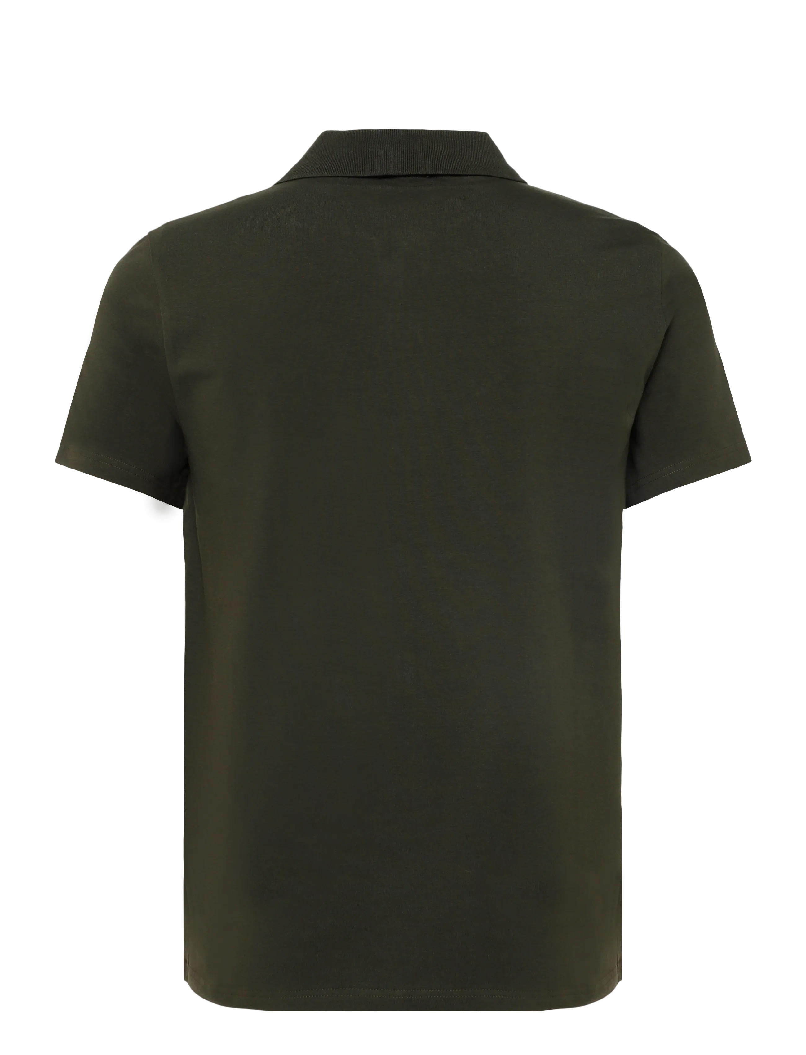 Filippa K - Stretch Cotton Polo T-Shirt - kortärmade pikéer - night green - 1