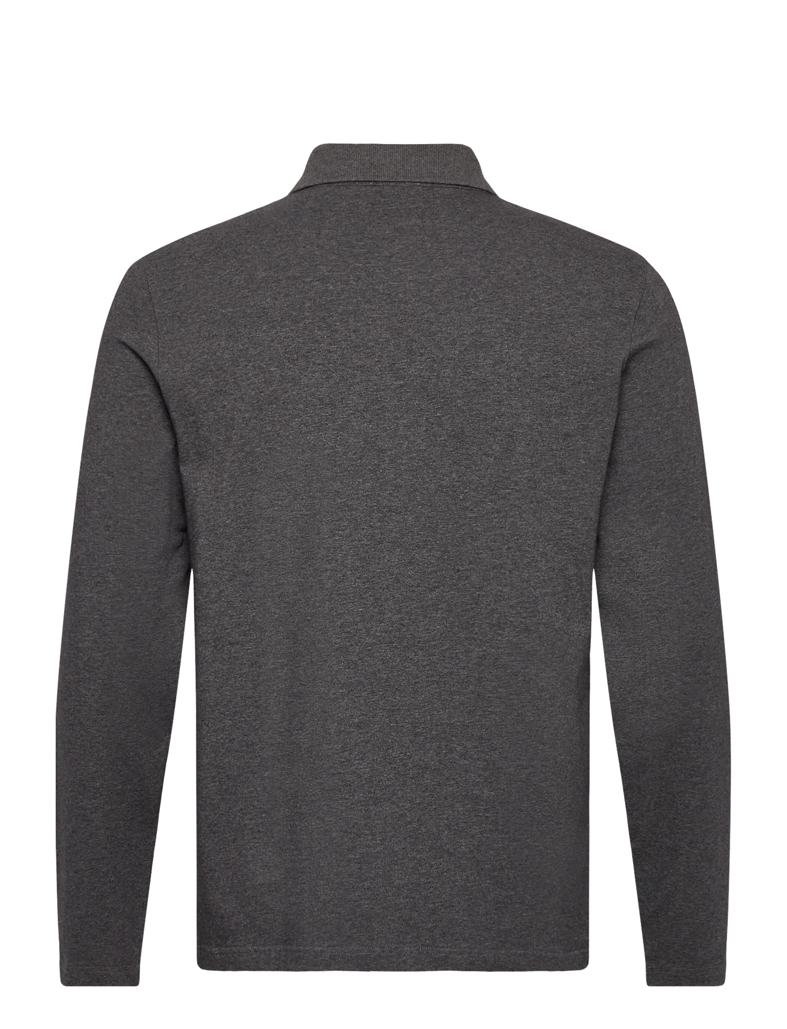 Filippa K - Luke Stretch Polo Shirt - polo marškinėliai ilgomis rankovėmis - anthracite melange - 1