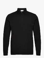Filippa K - Luke Stretch Polo Shirt - basic skjortor - black - 0