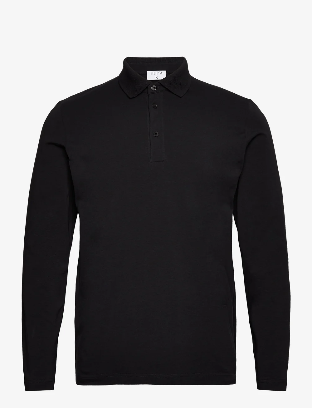 Filippa K - Luke Stretch Polo Shirt - polo shirts - black - 0