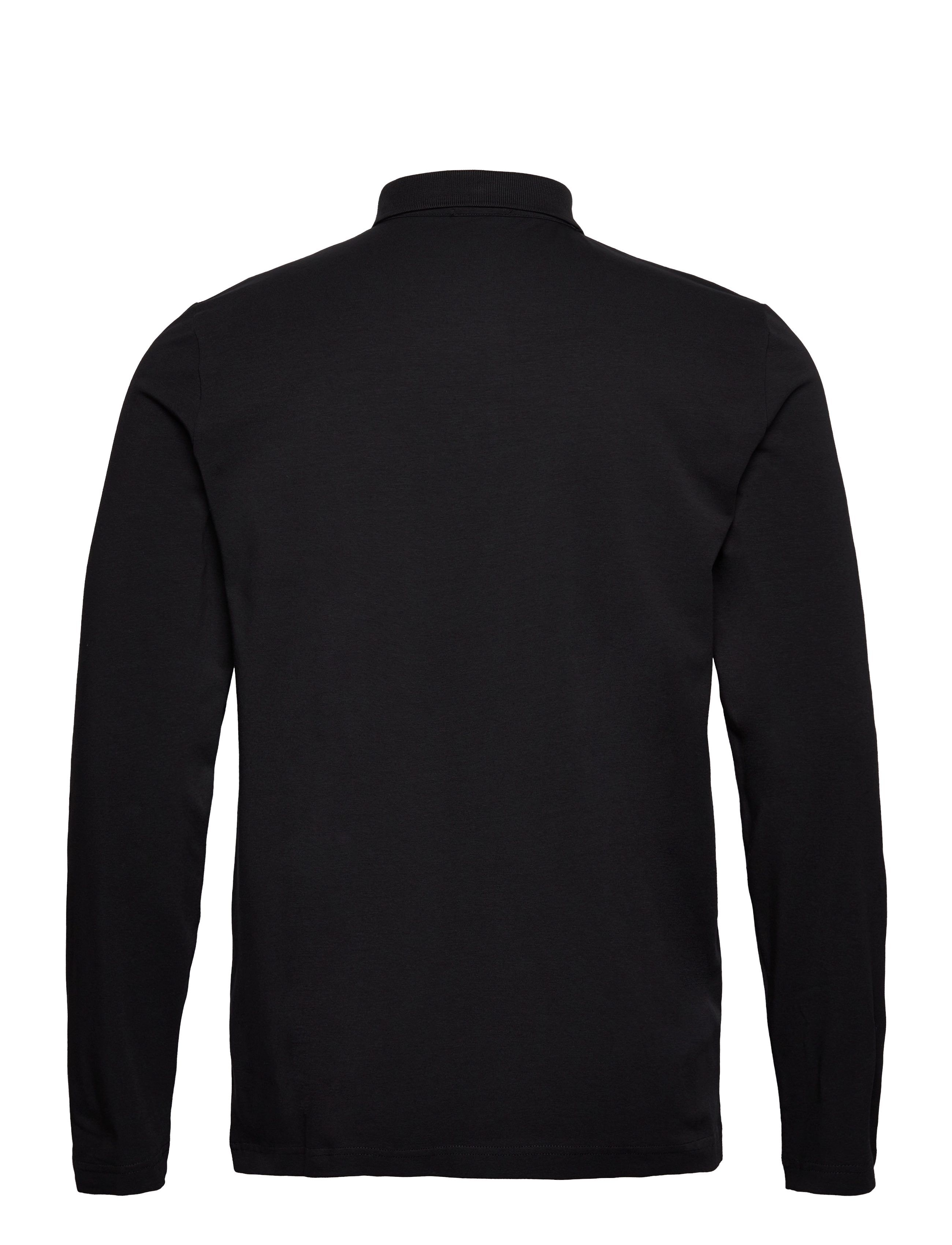 Filippa K - Luke Stretch Polo Shirt - langärmelig - black - 1