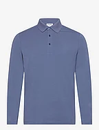 Luke Stretch Polo Shirt - PARIS BLUE