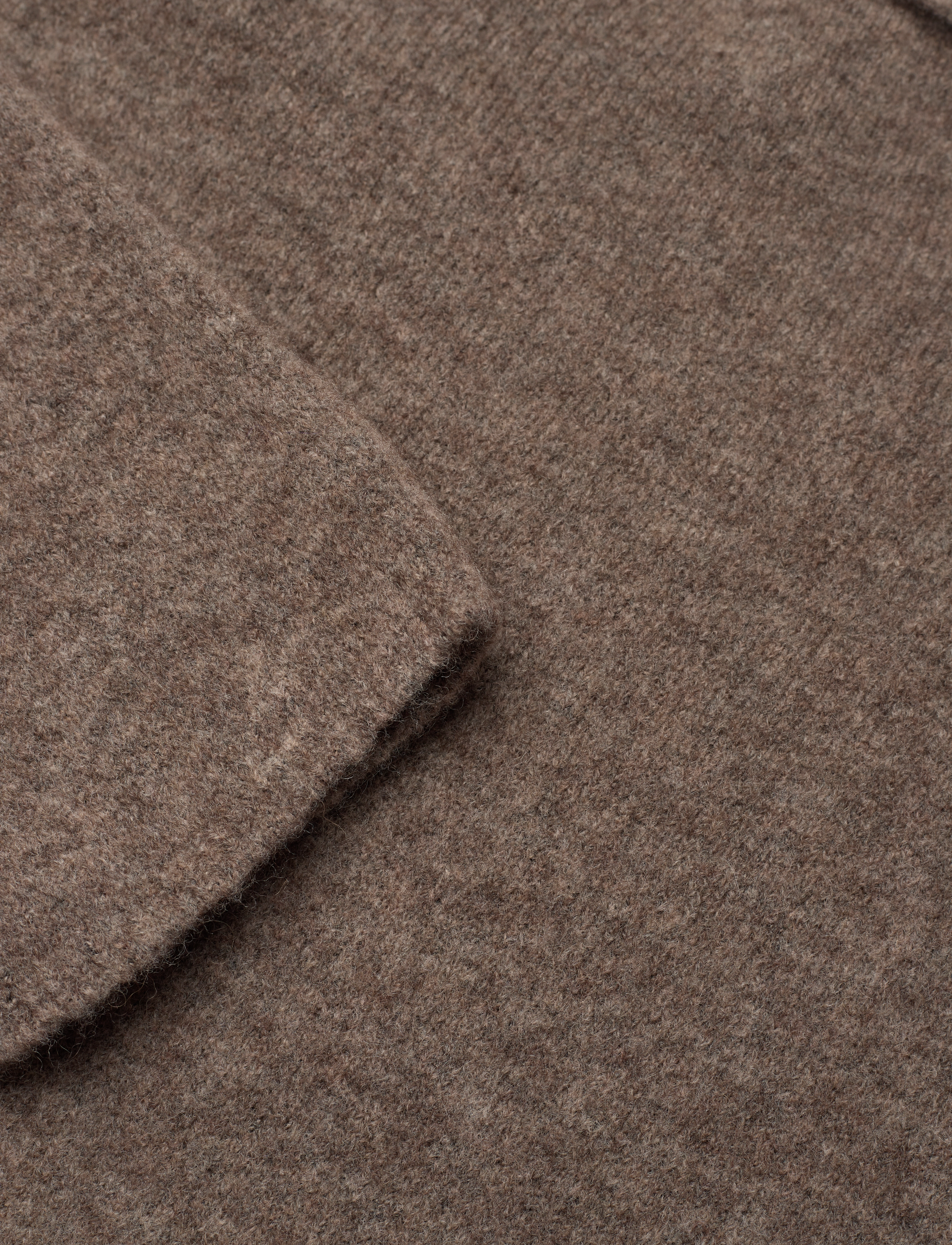 Filippa K - Mika Yak Funnelneck Sweater - dark taupe - 2