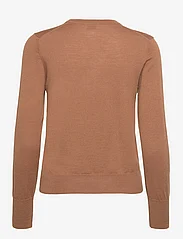 Filippa K - Merino R-neck Sweater - neulepuserot - camel - 1