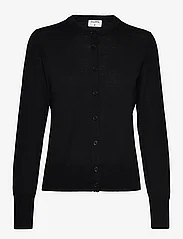 Filippa K - Merino Short Cardigan - susegamieji megztiniai - black - 0