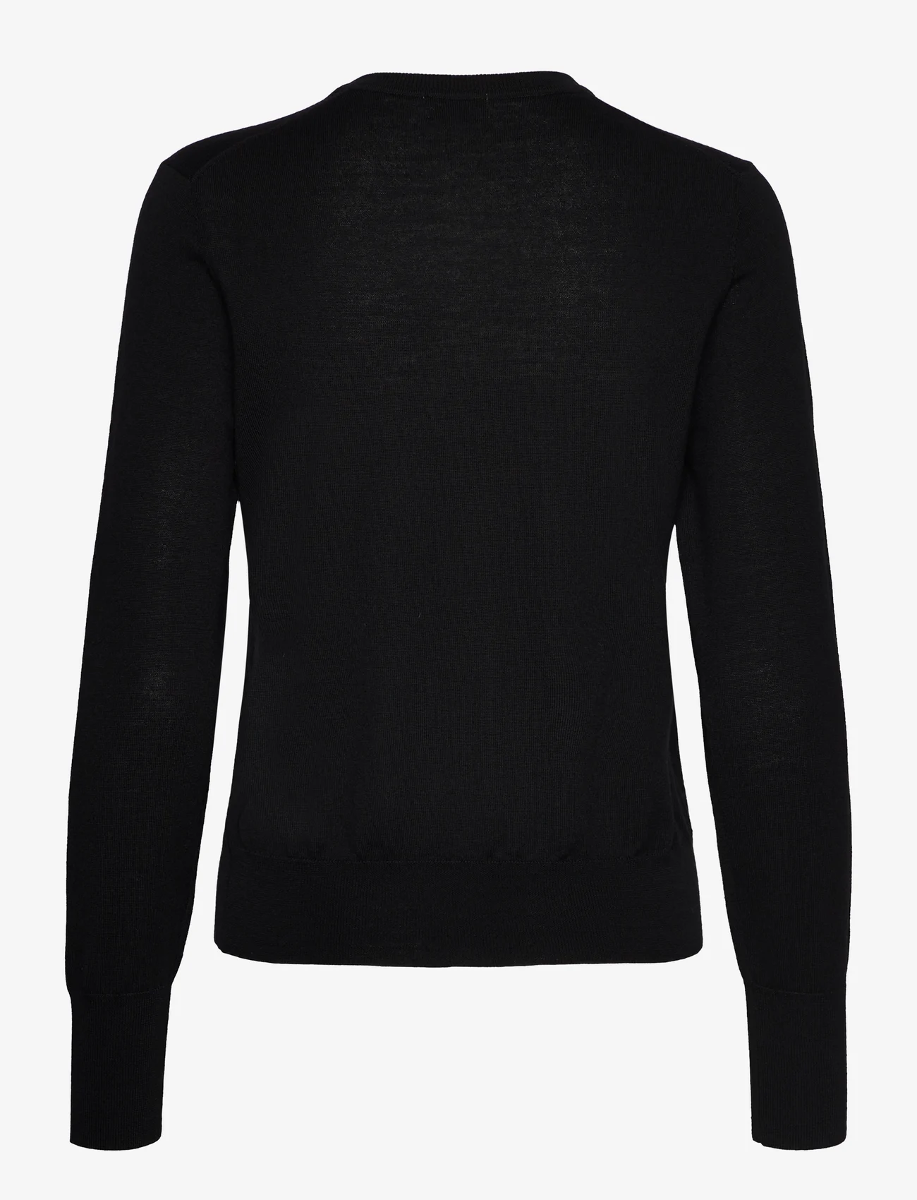Filippa K - Merino Short Cardigan - susegamieji megztiniai - black - 1