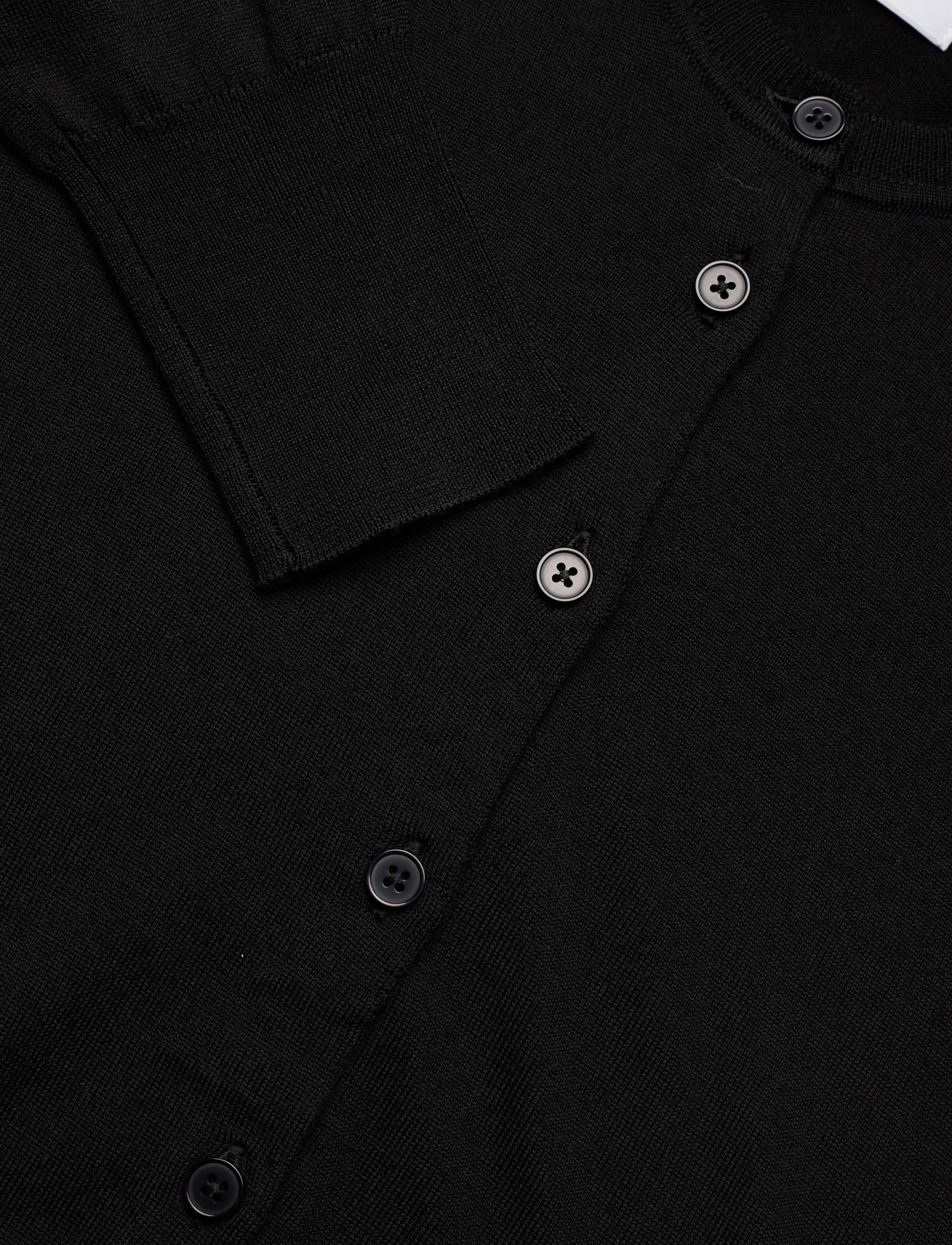 Filippa K - Merino Short Cardigan - cardigans - black - 2