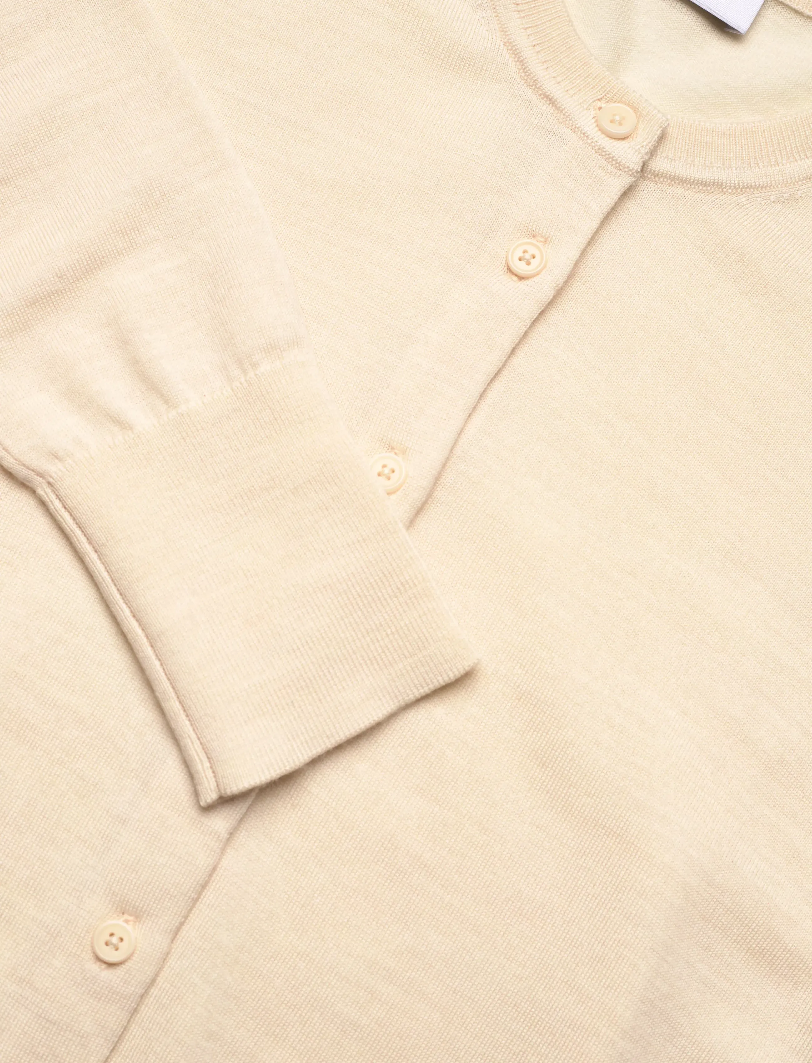 Filippa K - Merino Short Cardigan - cardigans - cream white - 2