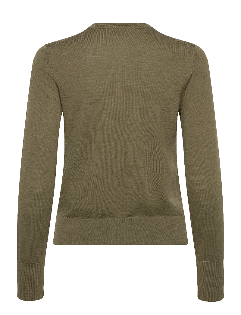 Filippa K - Merino Short Cardigan - koftor - laurel green - 1