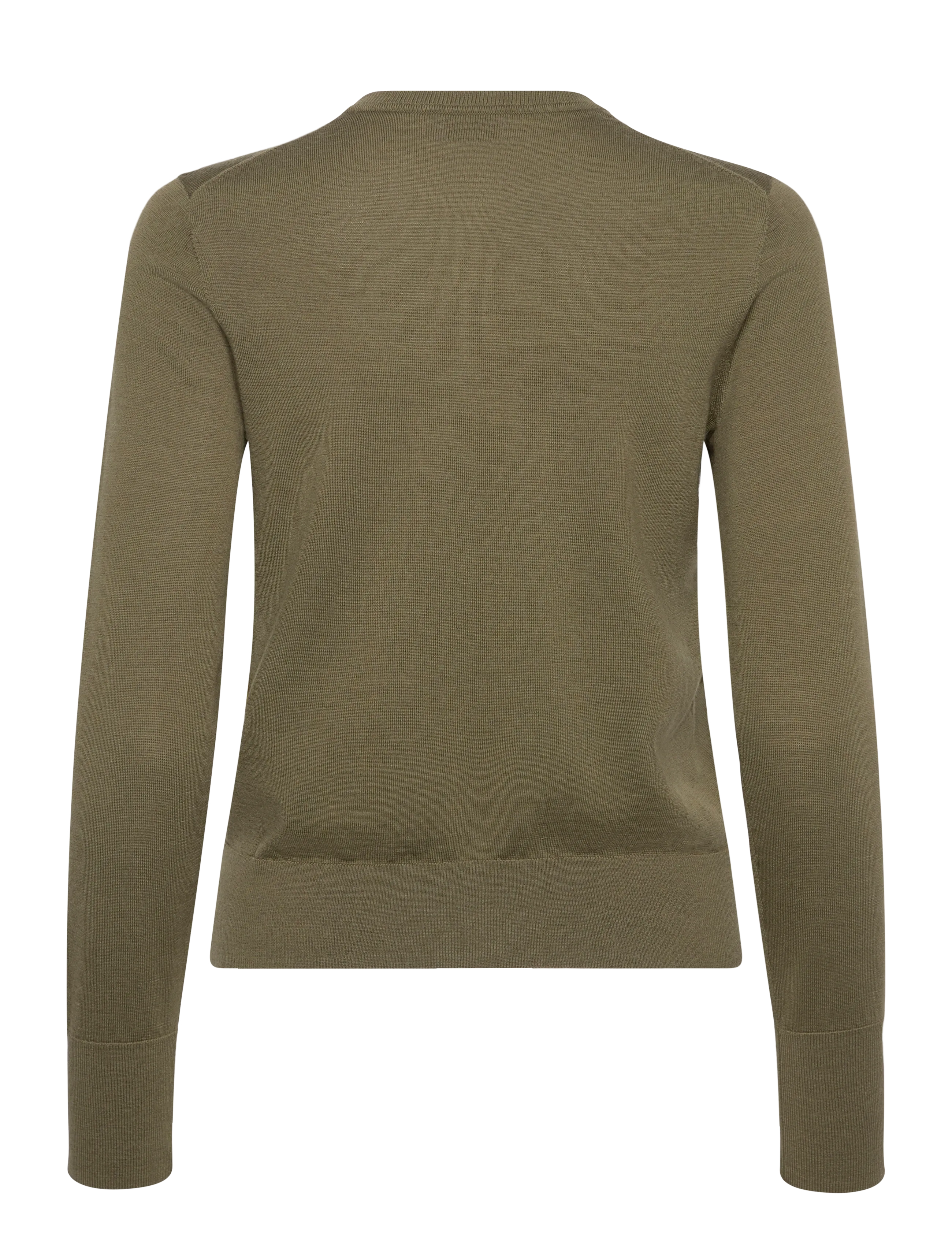 Filippa K - Merino Short Cardigan - kardiganid - laurel green - 2