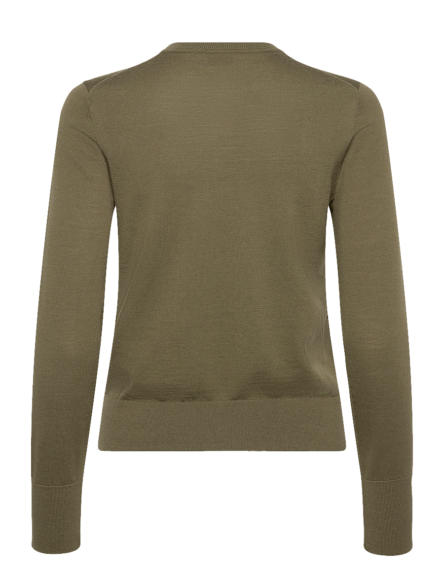Filippa K - Merino Short Cardigan - kardiganid - laurel green - 2
