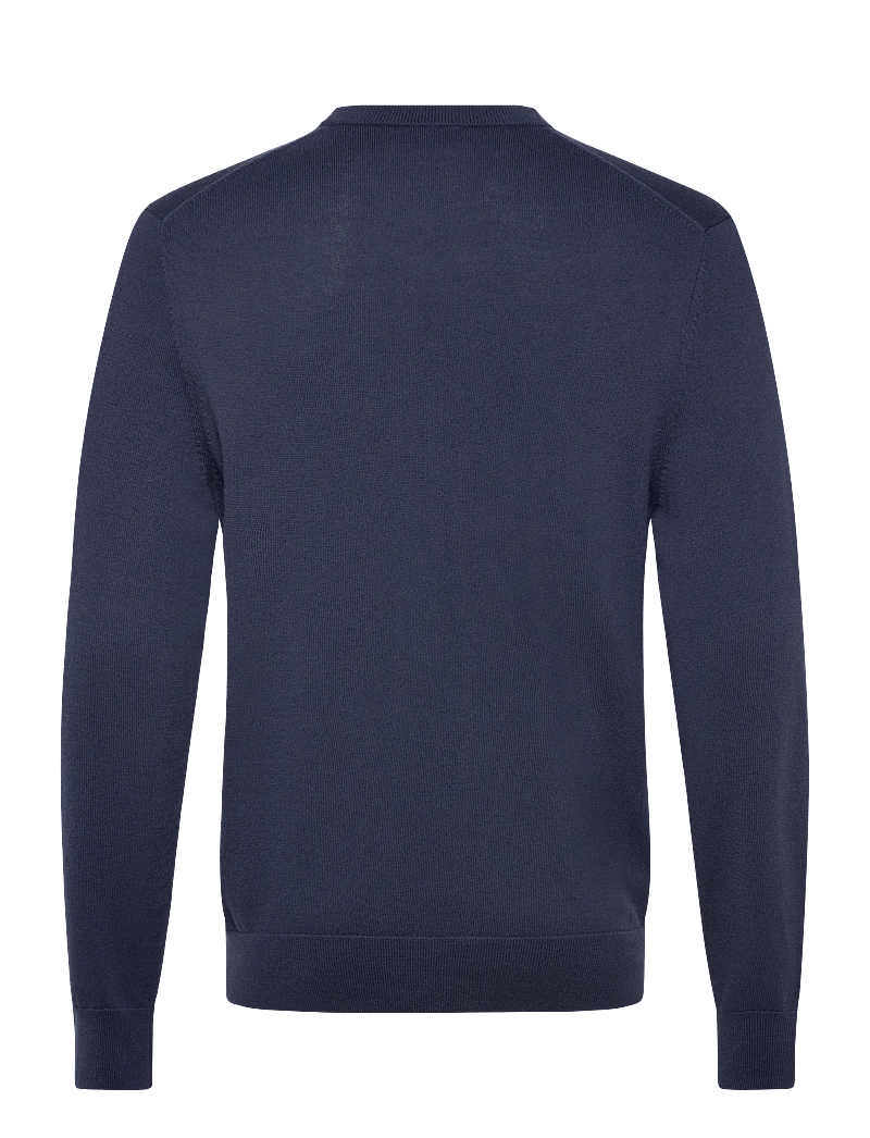 Filippa K - Cotton Merino Sweater - Ümmarguse kaelusega kudumid - dusk blue - 1
