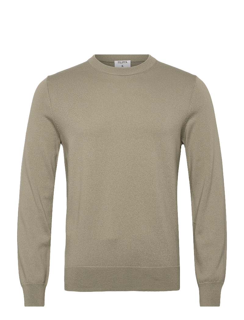 Filippa K - Cotton Merino Sweater - rundhals - light green - 1