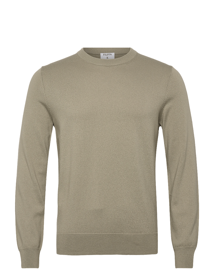 Filippa K - Cotton Merino Sweater - rundhals - light green - 1