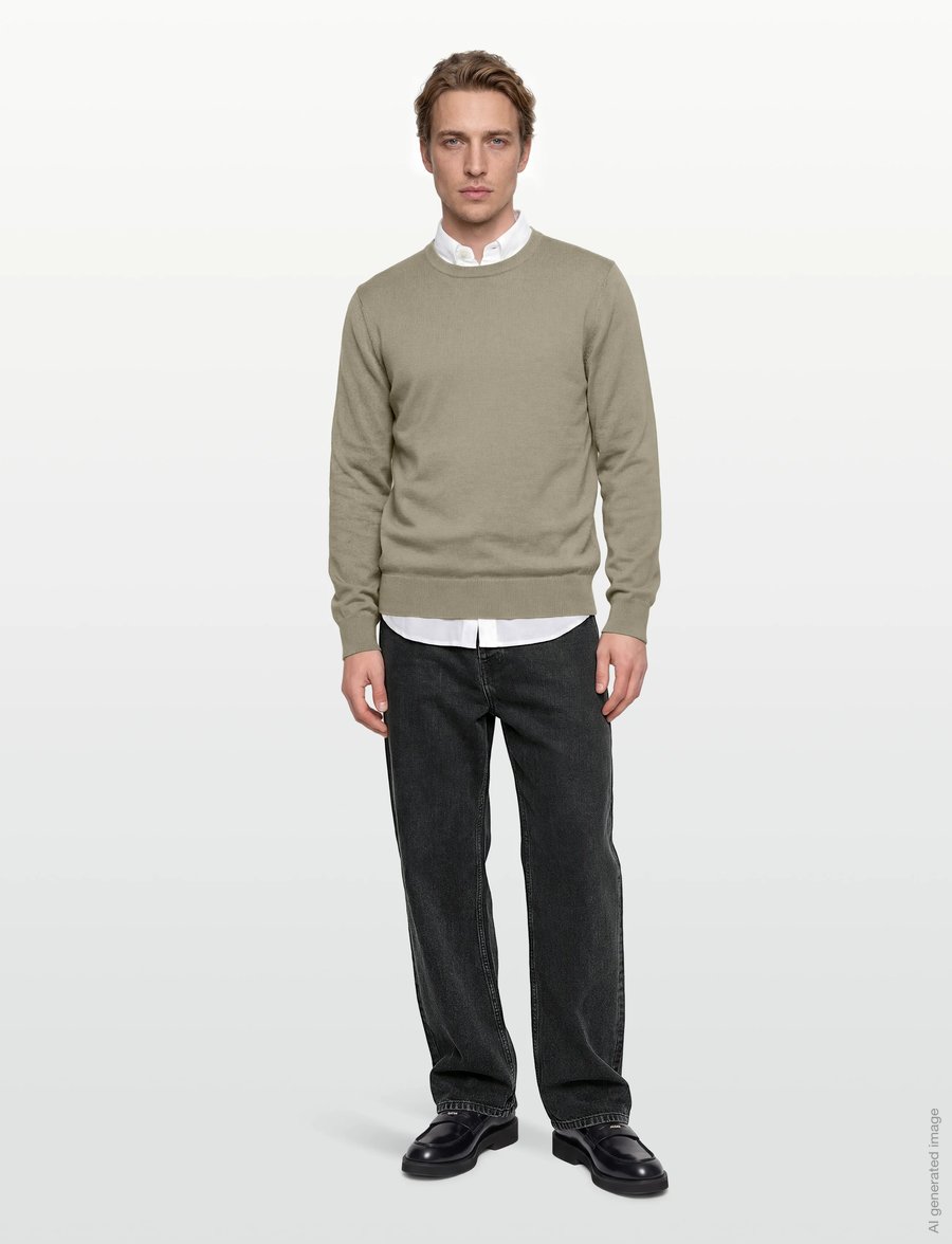 Filippa K - Cotton Merino Sweater - rundhals - light green - 0