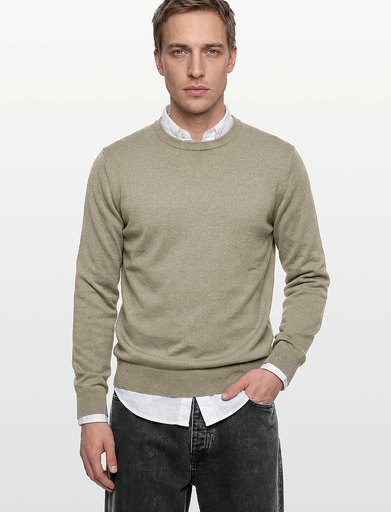 Filippa K - Cotton Merino Sweater - rundhals - light green - 3