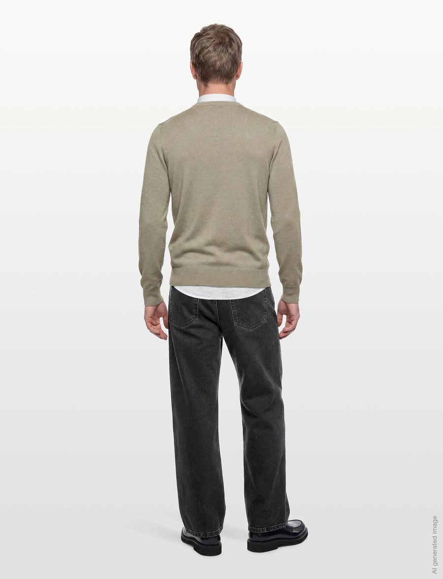 Filippa K - Cotton Merino Sweater - rundhals - light green - 4