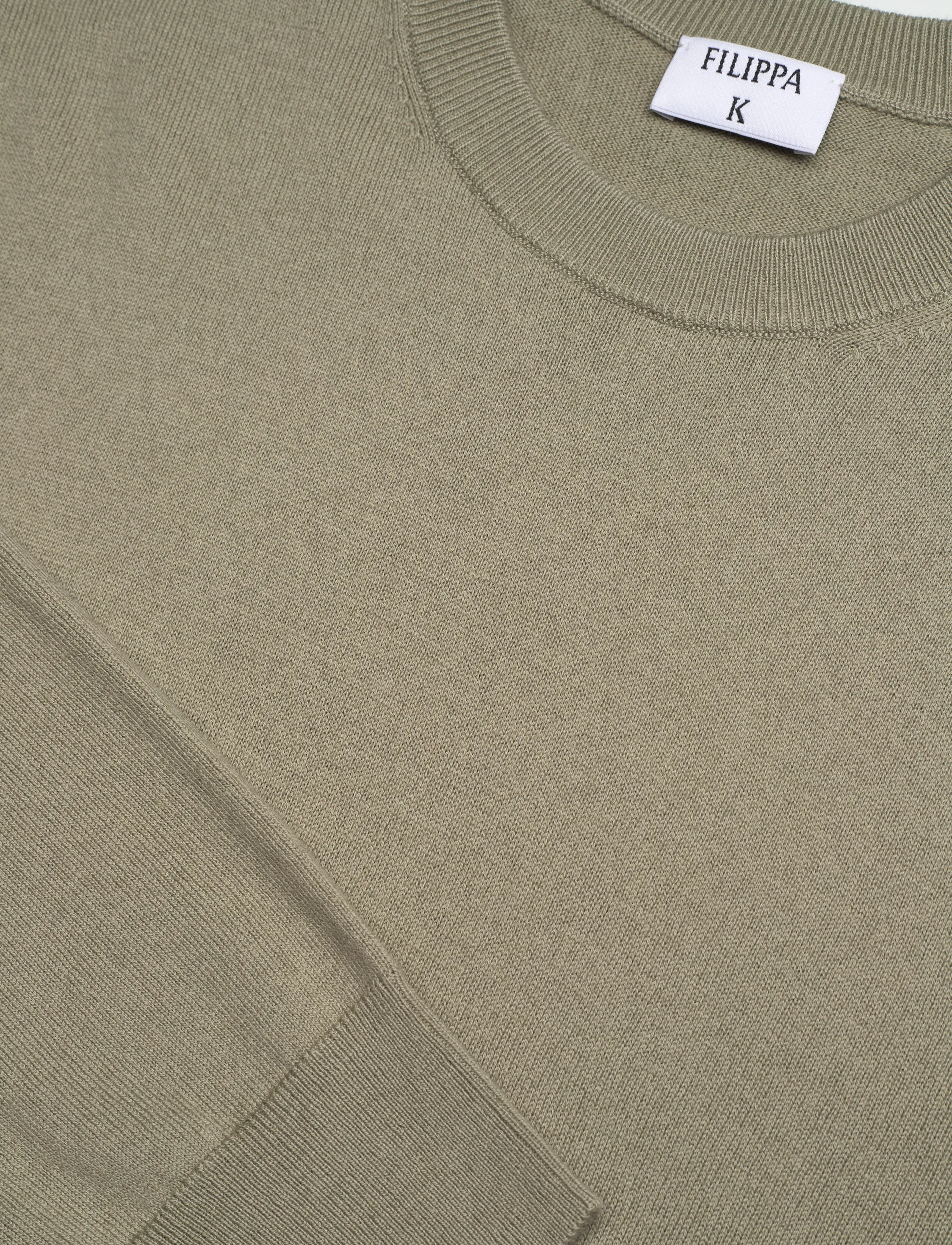 Filippa K - Cotton Merino Sweater - rundhals - light green - 5