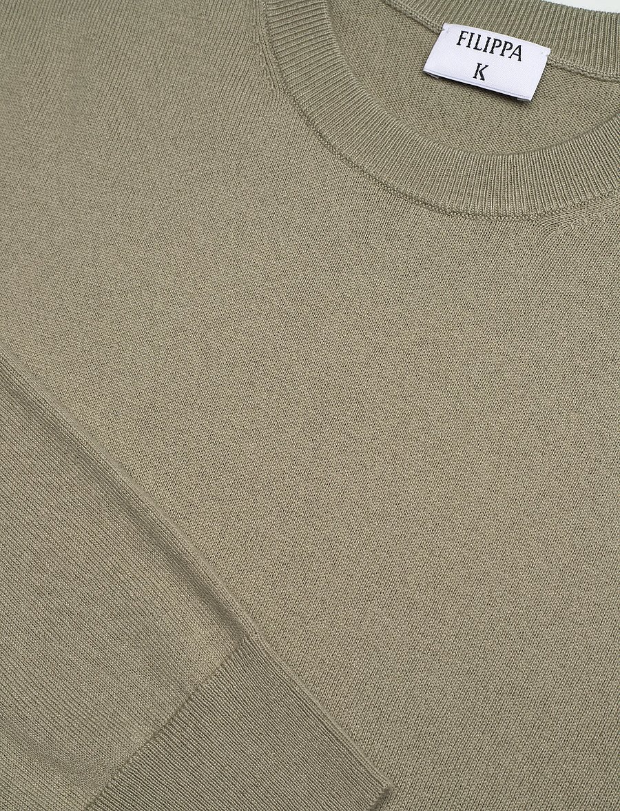 Filippa K - Cotton Merino Sweater - rundhals - light green - 5