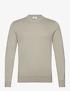 Cotton Merino Sweater - LIGHT SAGE