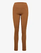 High Seamless Leggings - CARAMEL BR