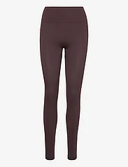 Filippa K - High Seamless Leggings - leggings - purple bro - 0