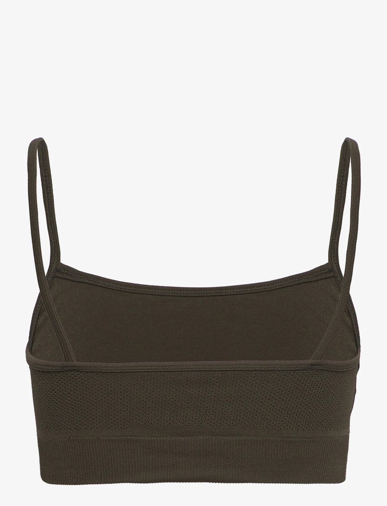 Filippa K - Seamless Strap Bra Top - sportinės liemenėlės: vidutiniškai prilaikančios - dark fores - 1