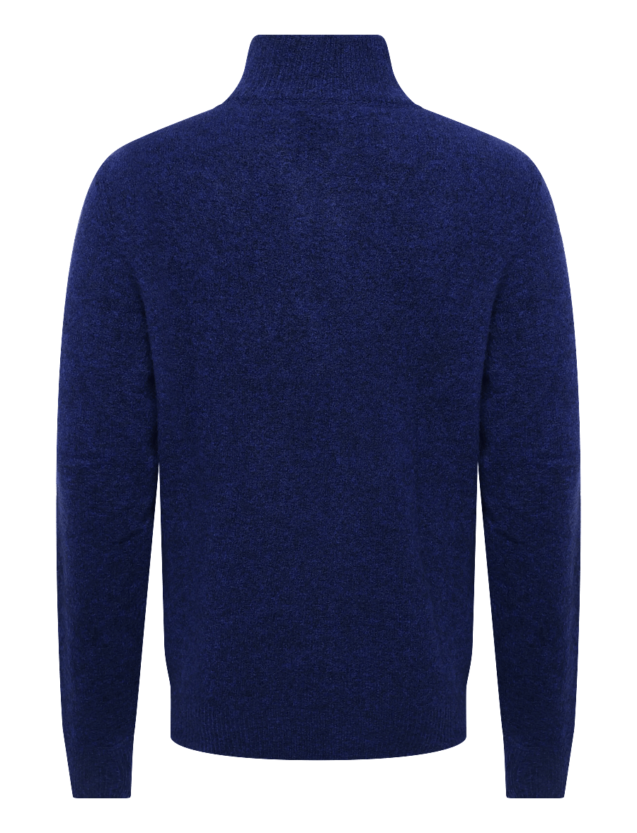 Filippa K - Andrew Yak Sweater - half zip-tröjor - deep blue - 1