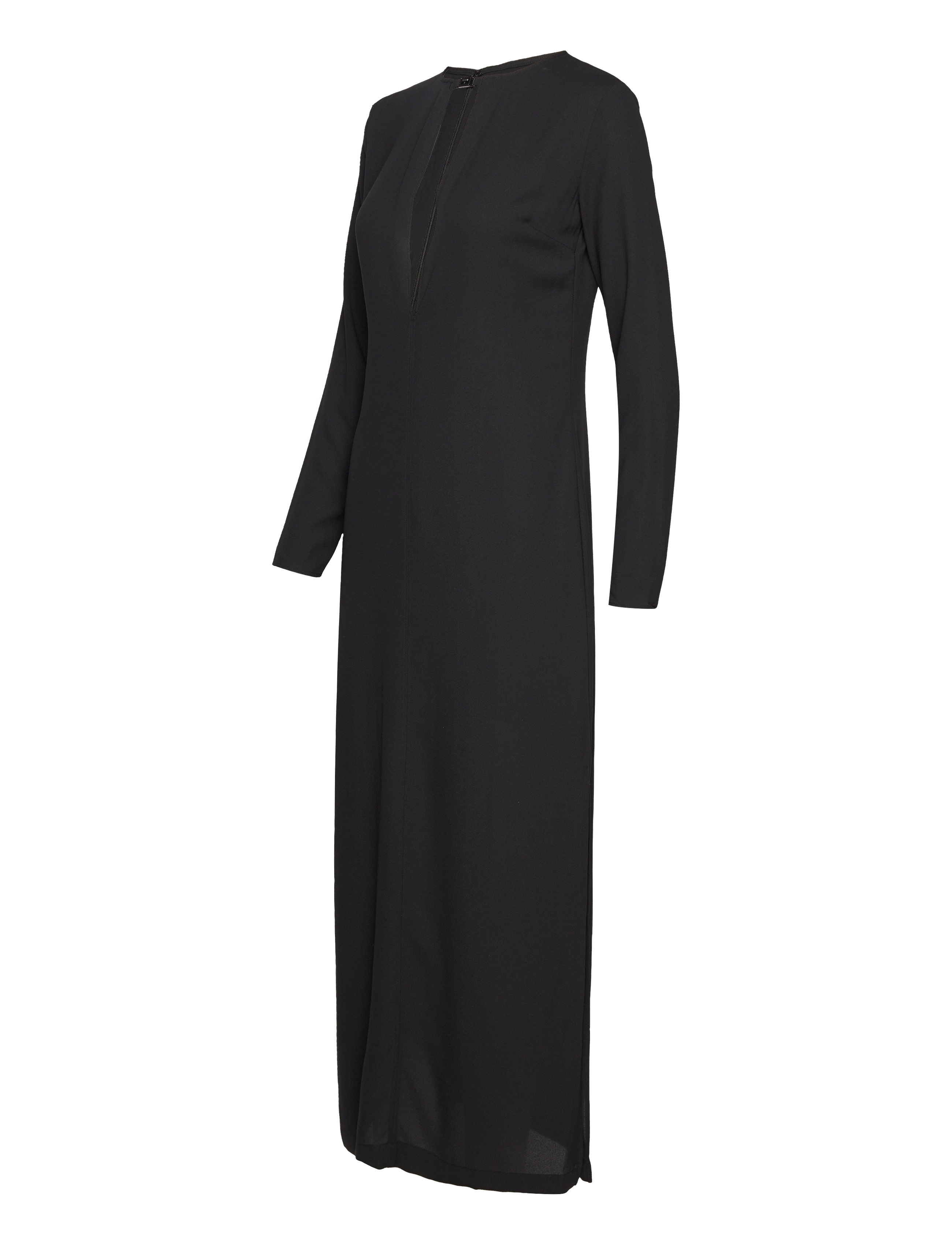 Filippa K - Long Split Dress - maxi kjoler - black - 2