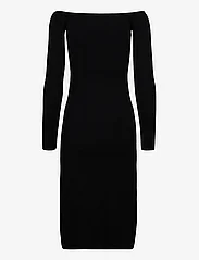 Filippa K - Off Shoulder Knit Dress - aptemtos suknelės - black - 1