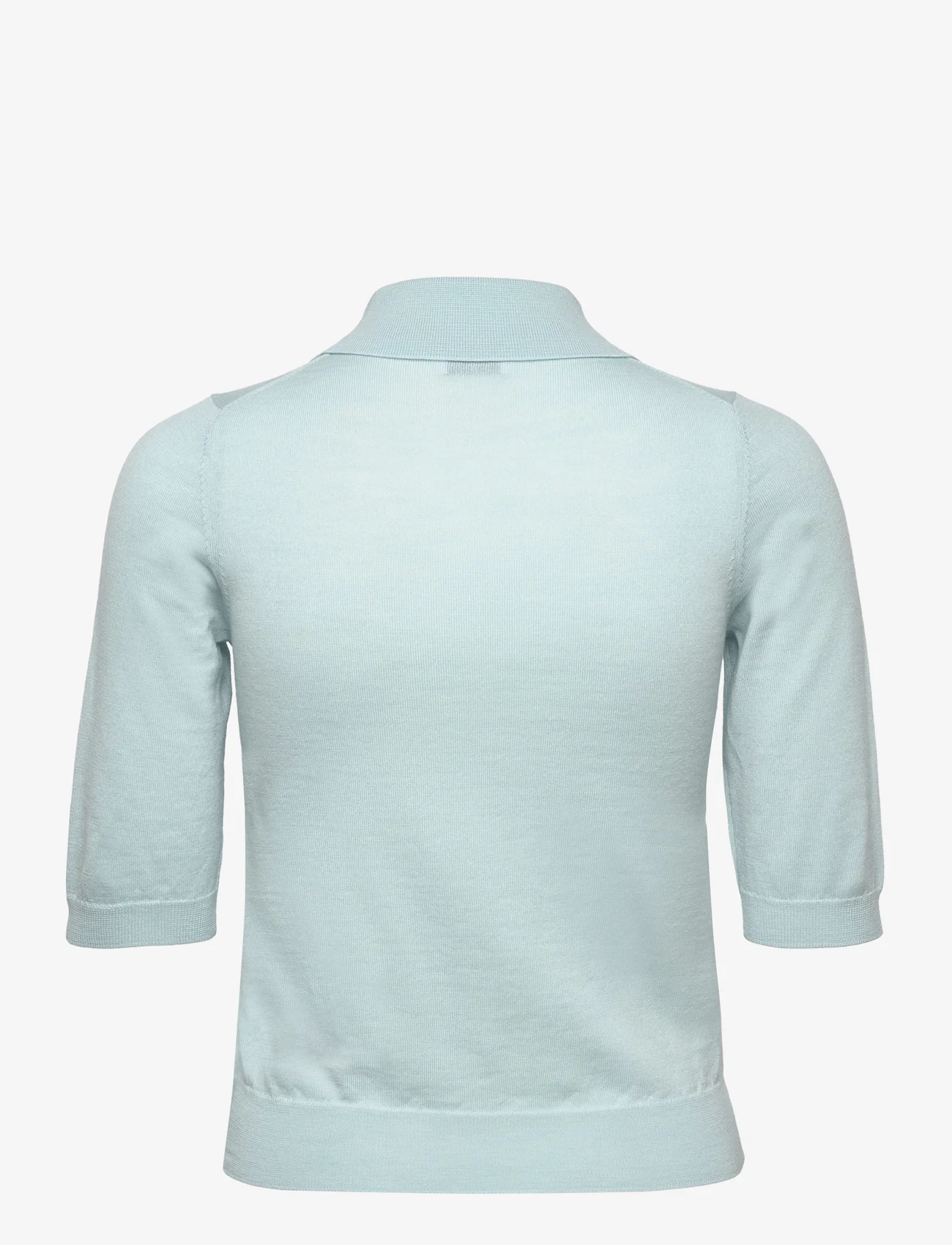 Filippa K - Merino Polo Shirt - acqua - 1
