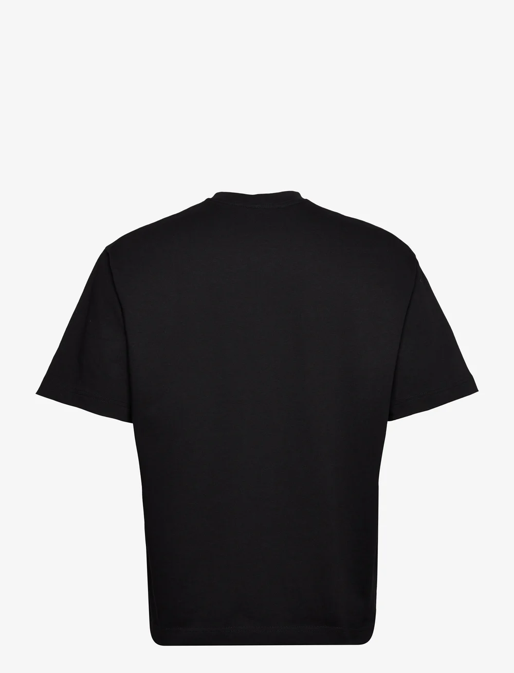 Filippa K - Heavy Crewneck Tee - kortärmade t-shirts - black - 1