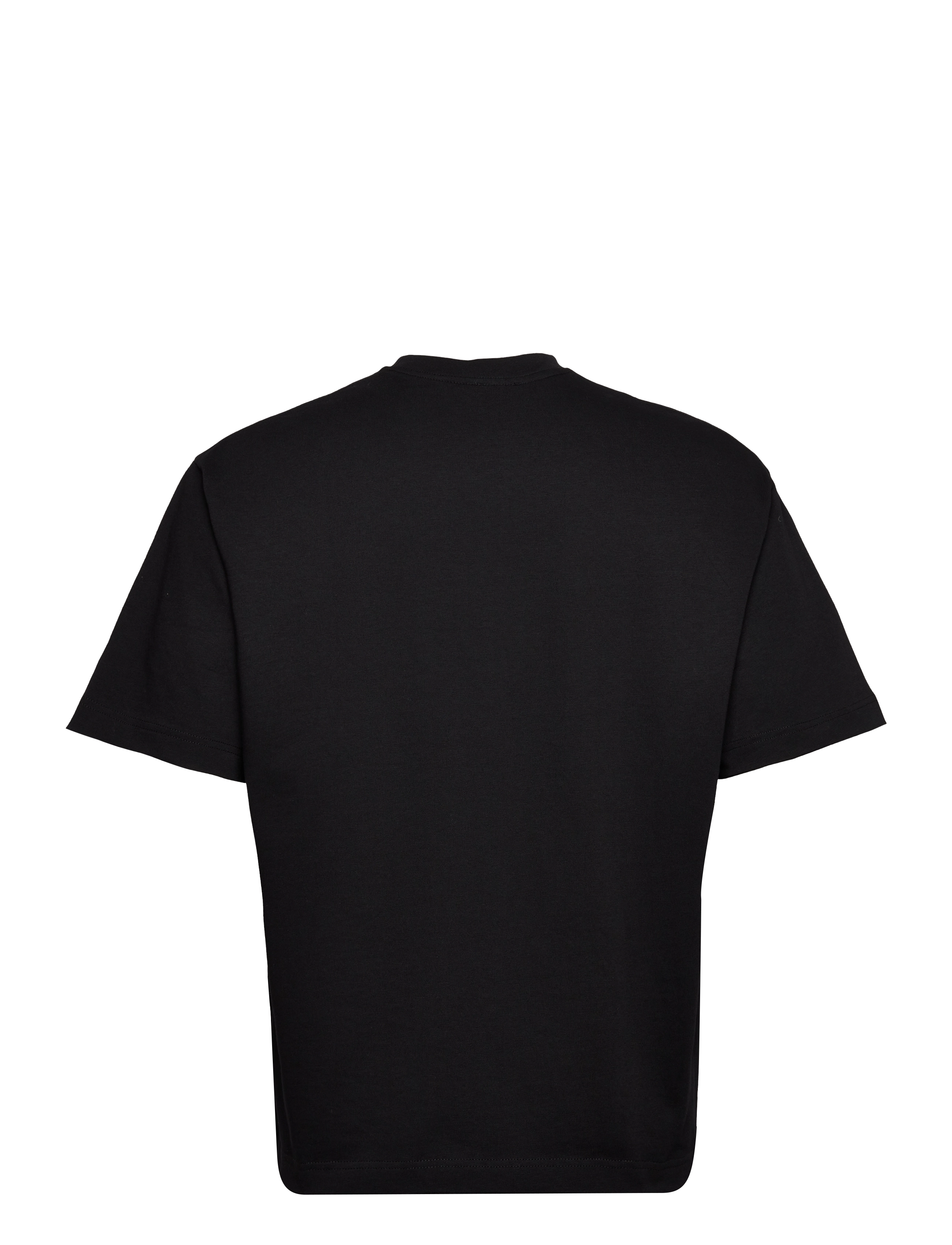 Filippa K - Heavy Crewneck Tee - lyhythihaiset - black - 1